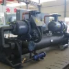 High Accuracy Water Cooled Screw Chiller Air Conditioner Unit Explosion Proof Industrial Heat Pumps for Food Chemical Industries