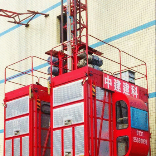 CE Approved Passenger Hoist Construction Material Lift Construction Elevator